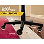 Lifelong Office Chair Casters Replacement Chair Wheels, Rollerblade Style, Clear, 5/Set (BL2374)~#|#~sp20886571_sc7