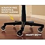 Lifelong Office Chair Casters Replacement Chair Wheels, Rollerblade Style, Clear, 5/Set (BL2374)~#|#~sp20886575_sc7