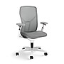 Allsteel Acuity Upholstered Seat/Mesh Back Work Chair, Frost/Lustre, Adjustable Arms (AWMWTLNO.PQ8.2.H.CU22)~#|#~sp20935310_sc7