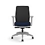 ASAP Allsteel Lyric Upholstered Seat/Mesh Back Work Chair, Navy/Carbon, 2D Adjustable Arms (CSW-MHHNO.T.T.LT.2.H.AM01.CU98.N)~#|#~sp20935549_sc7