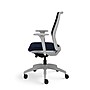 ASAP Allsteel Lyric Upholstered Seat/Mesh Back Work Chair, Navy/Carbon, 2D Adjustable Arms (CSW-MHHNO.T.T.LT.2.H.AM01.CU98.N)~#|#~sp20935550_sc7