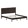 Flash Furniture Asher Dark Brown Platform Bed with Wooden Slats and Headboard, King (MG09004KBKDKBRN)~#|#~sp209870567_sc7