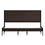 Flash Furniture Asher Dark Brown Platform Bed with Wooden Slats and Headboard, King (MG09004KBKDKBRN)~#|#~sp209870832_sc7