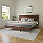 Flash Furniture Kingston Brown Platform Bed with Wooden Slats and Headboard, King (MG09003KBKBRN)~#|#~sp209870881_sc7