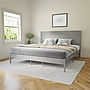 Flash Furniture Kingston Gray Platform Bed with Wooden Slats and Headboard, King (MG09003KBKGW)~#|#~sp209871300_sc7