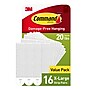 Command Extra Large Hanging Strips, 20 lb., White, 16/Pack (17217-16NA)~#|#~sp211392787_sc7