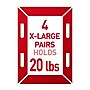 Command Extra Large Hanging Strips, 20 lb., White, 16/Pack (17217-16NA)~#|#~sp211392788_sc7
