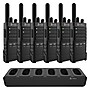 Cobra Pro Business 42-Mile Range 2-Way Radios, Black, 6/Pack (PX650-BCH6)~#|#~sp212517871_sc7