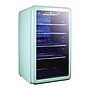 Magic Chef MCB34CHM 3.4-Cu. Ft. Retro Beverage Cooler, Green~#|#~sp214082697_sc7