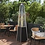 Flash Furniture Sol Propane Patio Outdoor Heater, 42,000 BTU, Black (NANFSDC02BK)~#|#~sp214083883_sc7