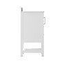 Flash Furniture Vega Bathroom Vanity with Sink and Storage Drawers, 42" White (FSVEGA42WH)~#|#~sp214833601_sc7