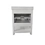 Flash Furniture Vega Bathroom Vanity with Sink and Storage, 24" White (FSVEGA24WH)~#|#~sp214833785_sc7