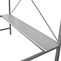 Flash Furniture Jake Loft Bed Frame with Desk, Twin (TLNYH0226TGRY)~#|#~sp214835016_sc7