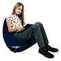 Bouncyband Comfy Cozy Peapod Inflatable Chair for Kids (BBAPDCHBU)~#|#~sp215105539_sc7