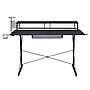 Techni Sport Carbon Computer Gaming Desk with Shelving, Black (RTA-TS200-BK)~#|#~sp21518946_sc7
