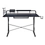 Techni Sport Carbon Computer Gaming Desk with Shelving, Black (RTA-TS200-BK)~#|#~sp21518955_sc7