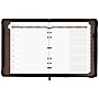 Day Runner Harrison 8.5" x 11" Weekly & Monthly Personal Organizer, Faux Leather Cover, Brown (307-0304)~#|#~sp21543762_sc7