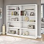 Bush Furniture Universal 72"H 5-Shelf Bookcase with Adjustable Shelves, Pure White (WL12417)~#|#~sp21568612_sc7