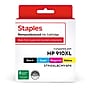 Staples Remanufactured Black/Cyan/Magenta/Yellow High Yield Ink Cartridge Replacements for HP 910XL (ST910XLBCMY4PK), 4/Pack~#|#~sp218003111_sc7