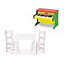 Melissa & Doug Learn-to-Play Piano with Wooden Table & Chairs, White (1314-30225-KIT)~#|#~sp218009817_sc7