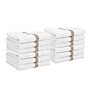 Monarch Brands Power Gym Hand Towels 16"x27", Beige Stripe, 12/Pack (P-PWR1627-3BG)~#|#~sp218077093_sc7