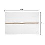 Monarch Brands Power Gym Hand Towels 16"x27", Beige Stripe, 12/Pack (P-PWR1627-3BG)~#|#~sp218077095_sc7