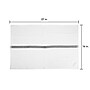Hospeco Power Gym Hand Towels 16" x 27", Gray Stripe, 12/Pack (PWR-1627-3GYCS)~#|#~sp218077107_sc7