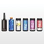 ASOBU Double-Walled Vacuum-Insulated Stainless Steel Multi-Can Cooler Sleeve with Reusable Pocket Straw, Pink (FC4G)~#|#~sp218083288_sc7