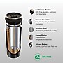 ASOBU Double-Walled Vacuum-Insulated Stainless Steel Multi-Can Cooler Sleeve with Reusable Pocket Straw, Pink (FC4G)~#|#~sp218083290_sc7