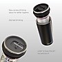 ASOBU Double-Walled Vacuum-Insulated Stainless Steel Multi-Can Cooler Sleeve with Reusable Pocket Straw, Pink (FC4G)~#|#~sp218083292_sc7