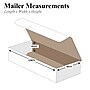 6 1/2" x 2 3/4" x 2 1/2" Corrugated Mailers, 50/Bundle (MRx 3x )~#|#~sp21847427_sc7