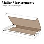 Literature Mailers, 12" x 9" x 2", White, 50/Bundle (ML1292R)~#|#~sp21847747_sc7