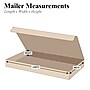 Partners Brand Literature Mailers, 18" x 12" x 3", Kraft, 25/Bundle (ML18123K)~#|#~sp21847897_sc7