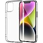 SaharaCase iPhone 14 6.1" Bundle, Hybrid-Flex Hard Shell Case with Tempered Glass Screen and Camera Protector, Clear~#|#~sp220087194_sc7
