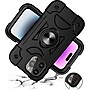 SaharaCase iPhone 14 Pro Max 6.7" Bundle, DualShock Series Case with Tempered Glass Screen and Camera Protector, Black~#|#~sp220087550_sc7