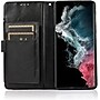 SaharaCase Samsung Galaxy S23 Protection Bundle, Folio Wallet Case with Tempered Glass Screen and Camera Protector, Black~#|#~sp220087609_sc7