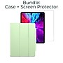 SaharaCase iPad Pro 11" (3rd Gen 2021 & 4th Gen 2022) Protection Bundle, Folio Case with Tempered Glass Screen Lemon Lime~#|#~sp220087829_sc7