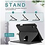 SaharaCase Apple iPad mini A17 Pro & 6th Generation 2021 Protection Bundle, Multi-Angle Case with Tempered Glass Screen, Black~#|#~sp220088072_sc7