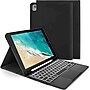 SaharaCase Apple iPad 10.2" (9th Gen 2021) Protection Bundle, Keyboard Case with Tempered Glass Screen, Black~#|#~sp220088308_sc7