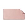 Mobile Pixels Inc. Anti Slip Faux Leather Desk Pad, 31.5" x 15.75", Coral Pink (115-1001P06)~#|#~sp220249191_sc7