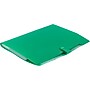JAM PAPER Plastic File Folder with Snap Closure, 5 Pocket,  9"W x 11.5", Green (FF39783GR)~#|#~sp221164251_sc7