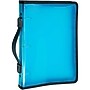 JAM PAPER Zipper 1-1/2" 3-Ring Binder, Blue (400738569)~#|#~sp221164483_sc7