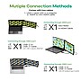 Mobile Pixels Inc. DUEX Max DS 14.1" 60 Hz LCD Slide-out Monitor, Black (101-1007P06)~#|#~sp221165673_sc7