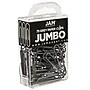 JAM Paper Jumbo Paper Clips, 2" Capacity, Gray, 75 Clips/Pack, 2/Pack (21830628a)~#|#~sp22235191_sc7