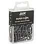 JAM Paper Paper Clips, 1" Capacity, Gray, 100 Clips/Pack, 2/Pack (21830626a)~#|#~sp22235198_sc7