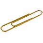 JAM Paper Jumbo Paper Clips, 2" Capacity, Gold, 75 Clips/Pack, 2/Pack (21832060a)~#|#~sp22235515_sc7