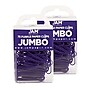 JAM Paper Jumbo Paper Clips, 2" Capacity, Purple, 75 Clips/Pack, 2/Pack (42186879a)~#|#~sp22235539_sc7