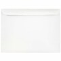 JAM Paper Open End Booklet Envelopes, Peel & Press, 9" x 12", Bright White, 250/Pack (12310-250)~#|#~sp223033183_sc7