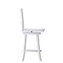 Flash Furniture Liesel Classic Solid Wood Ladder Back Counter Height Barstool, Antique White Wash (ESUN31WS24WH)~#|#~sp223396098_sc7