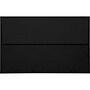 JAM Paper A10 Invitation Envelopes, Peel & Press, 6 x 9 1/2, Black Linen, 50 Pack (4590-BLI-50)~#|#~sp223744137_sc7